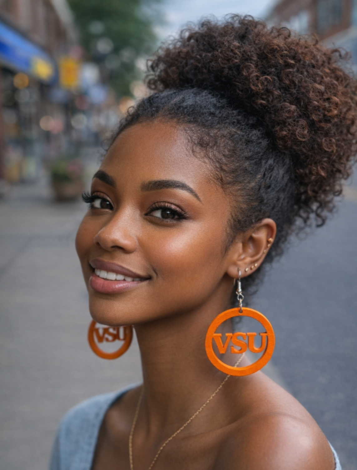 VSU Wooden Earrings