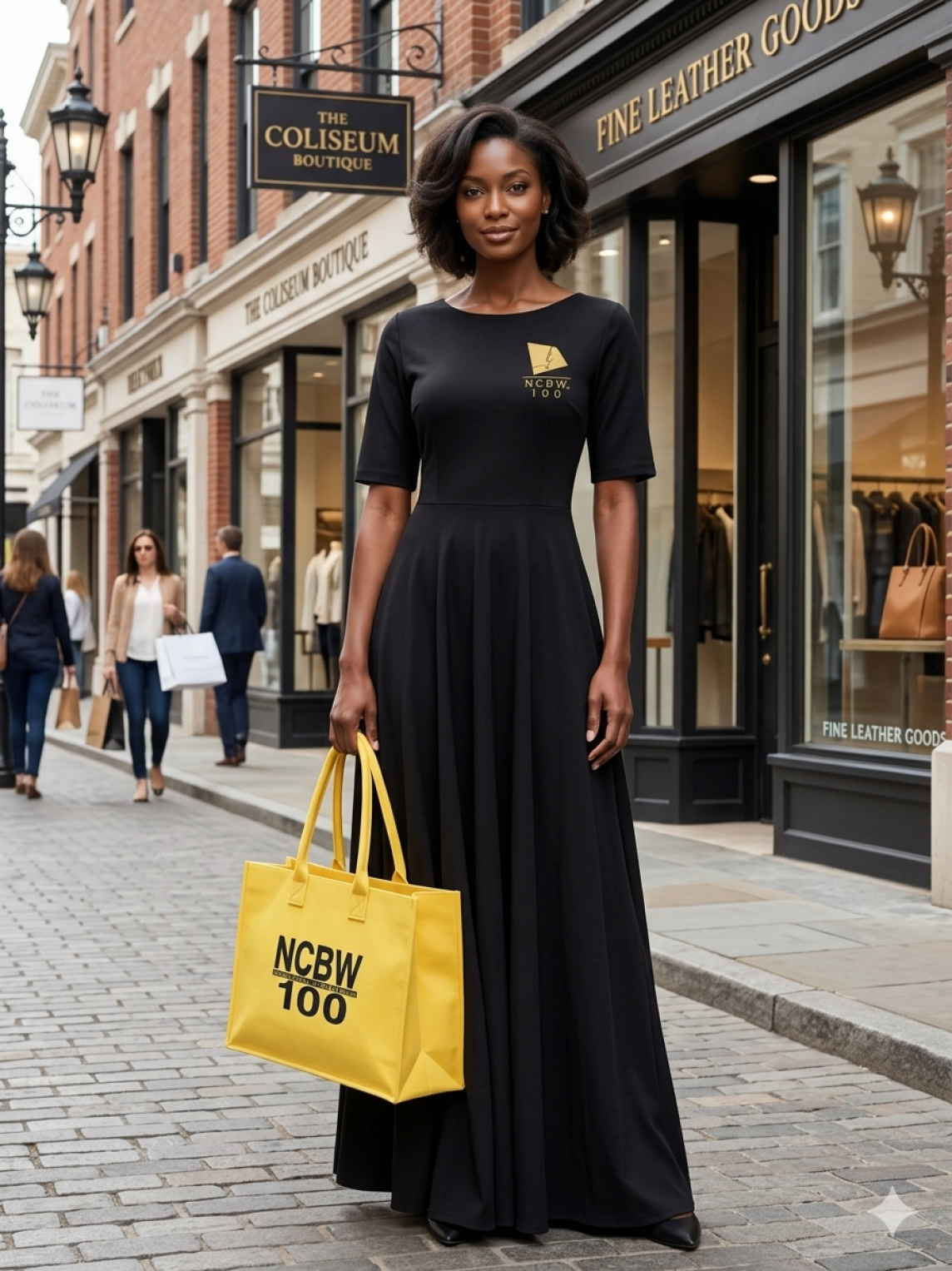 NCBW100 Yellow Tote