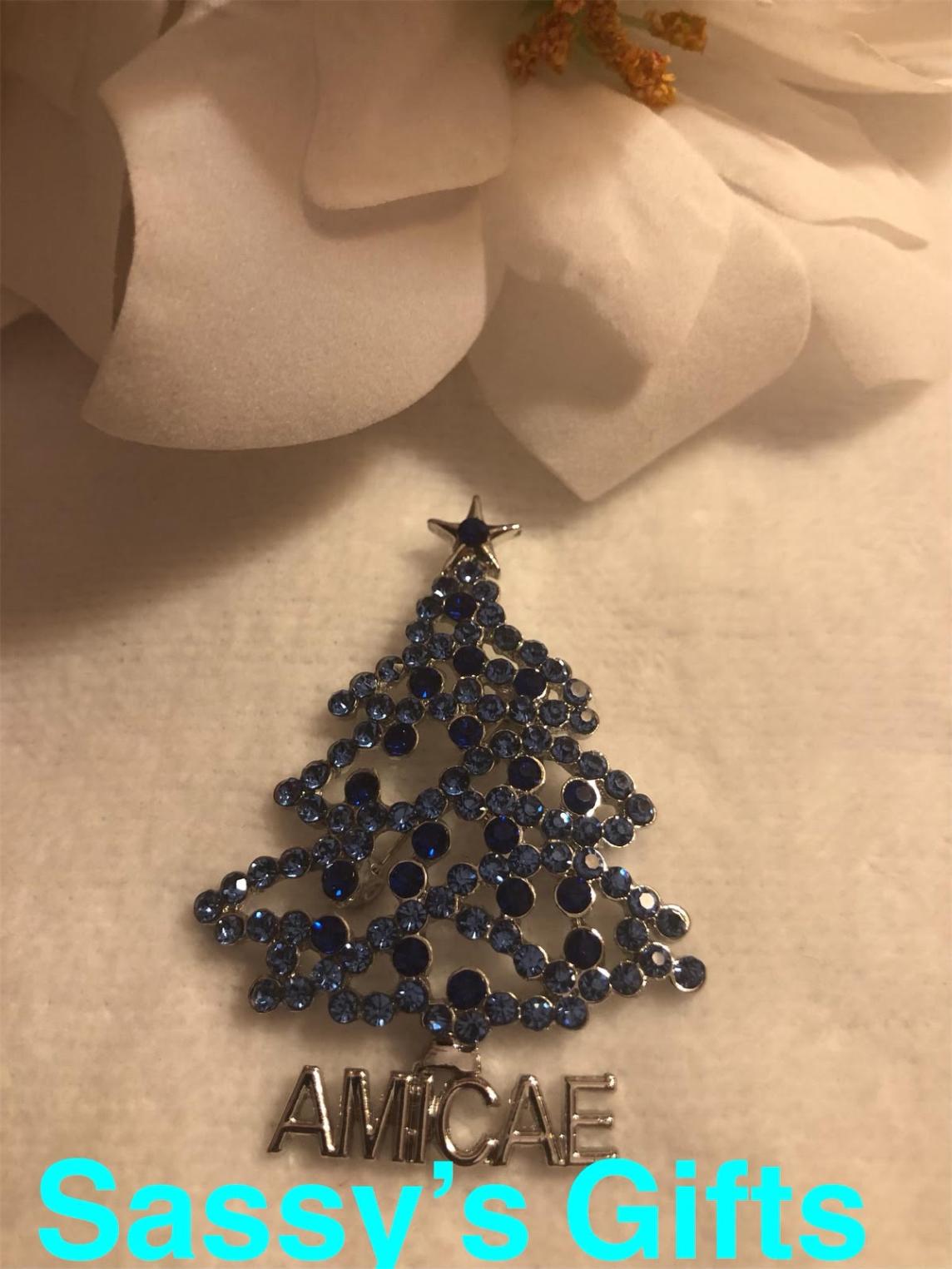 AMICAE Christmas Tree Pin - SALE