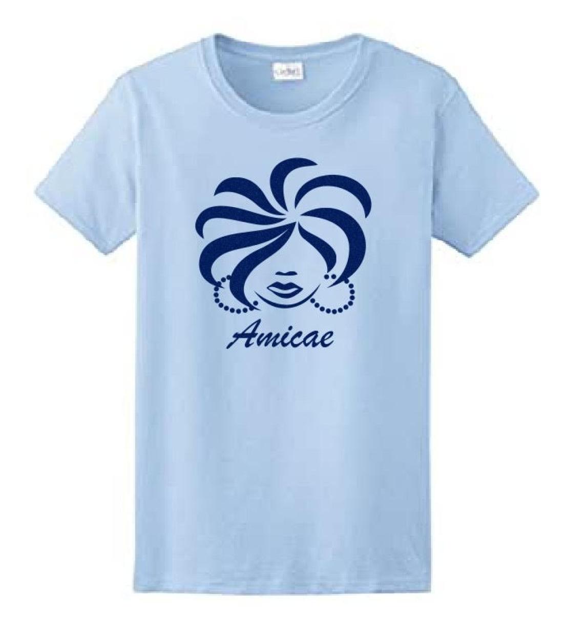 AMICAE Glamour Girl Glitter Tee 