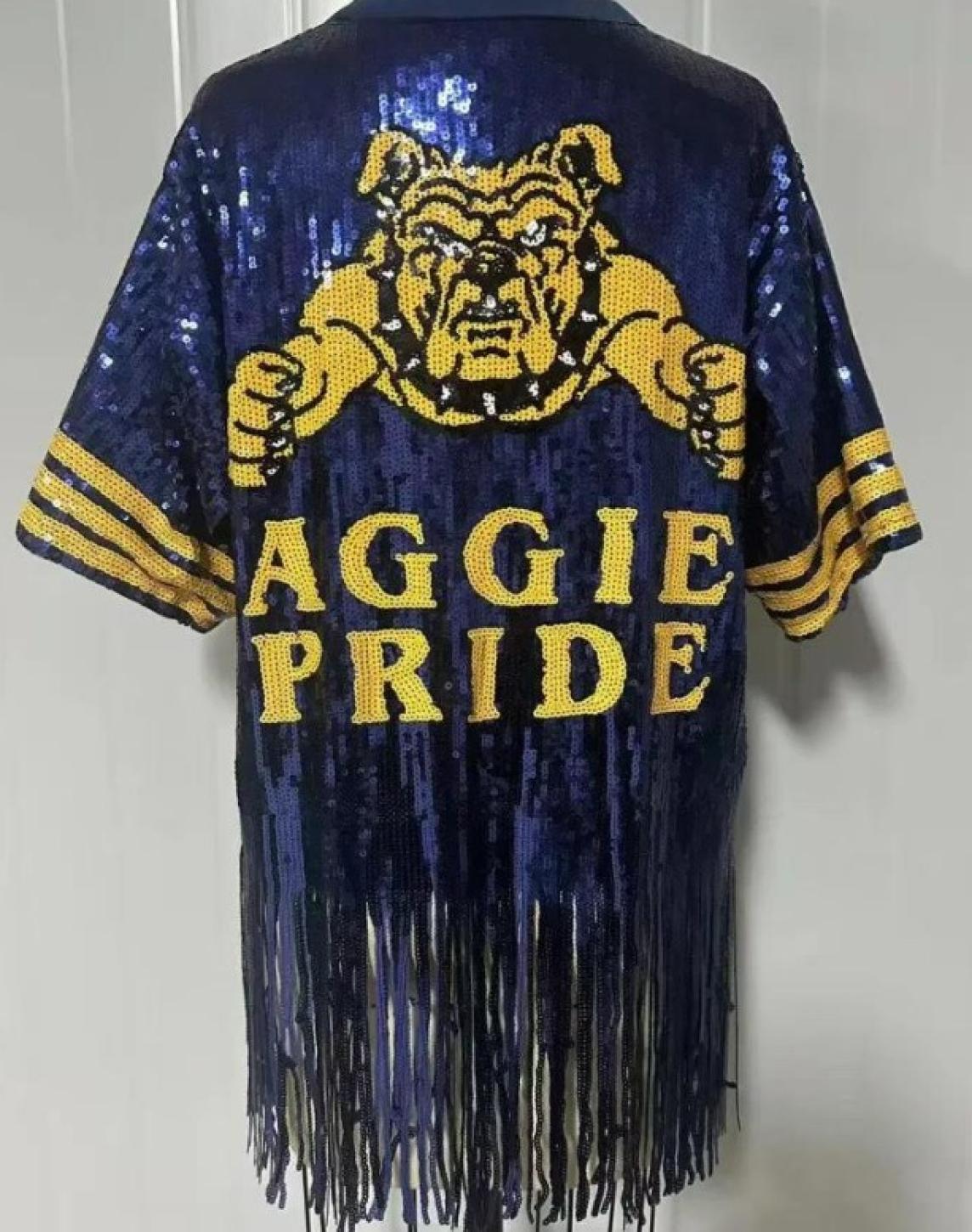 Aggie Shimmy top - Plus One Size Fits Most