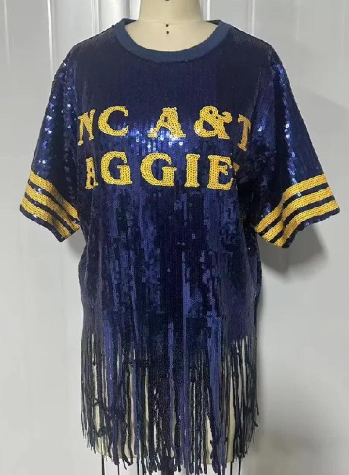 Aggie Shimmy top - Regular One Size Fits Most