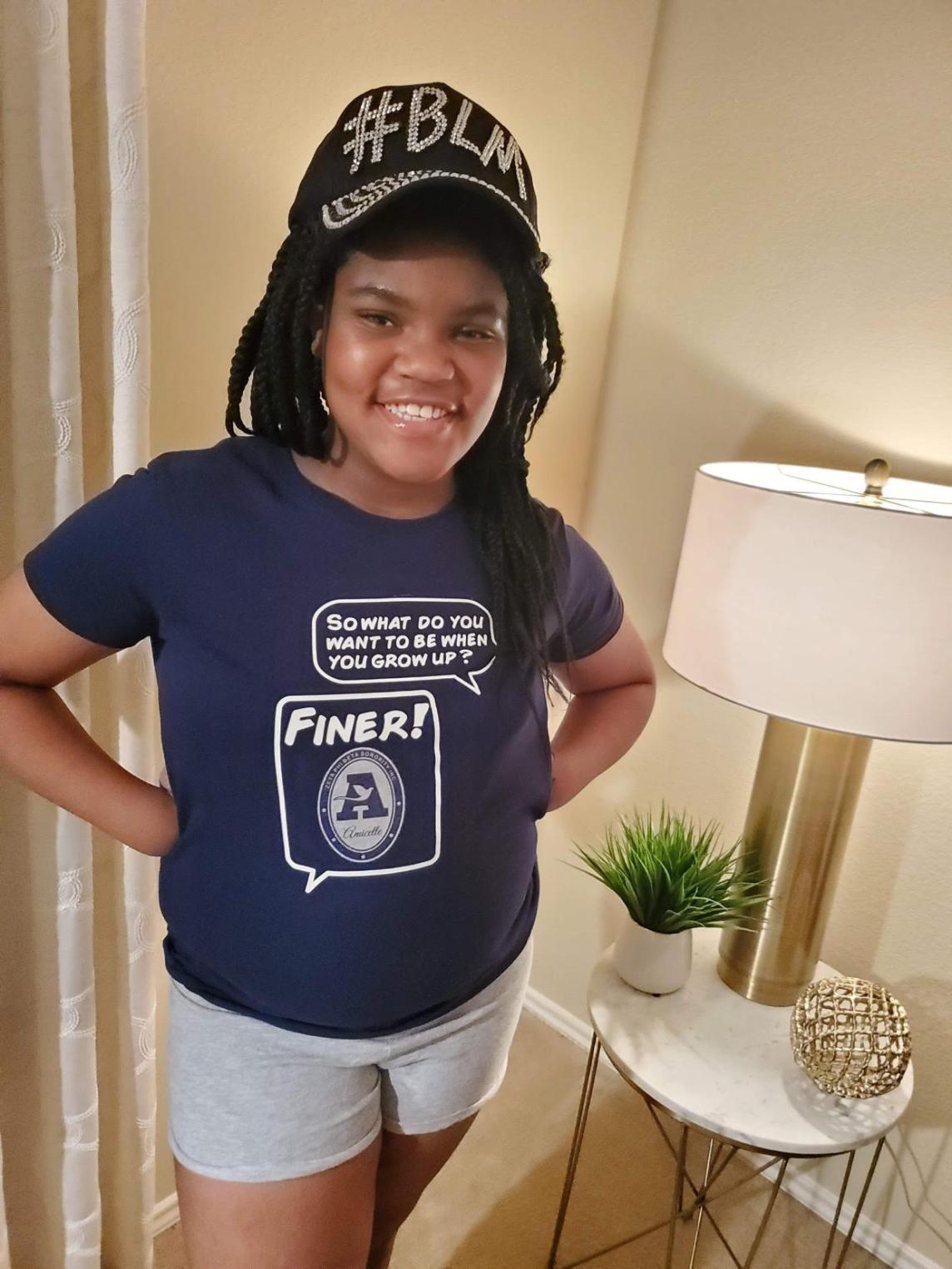 AMICETTE FINER TEE.  WHAT DO YOU WANT TO BE? Youth Sizes 