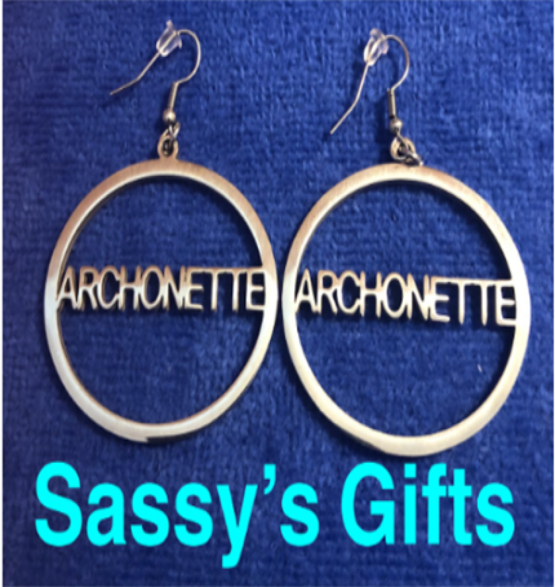 Archonettes Oval Stainless Steel Earrings