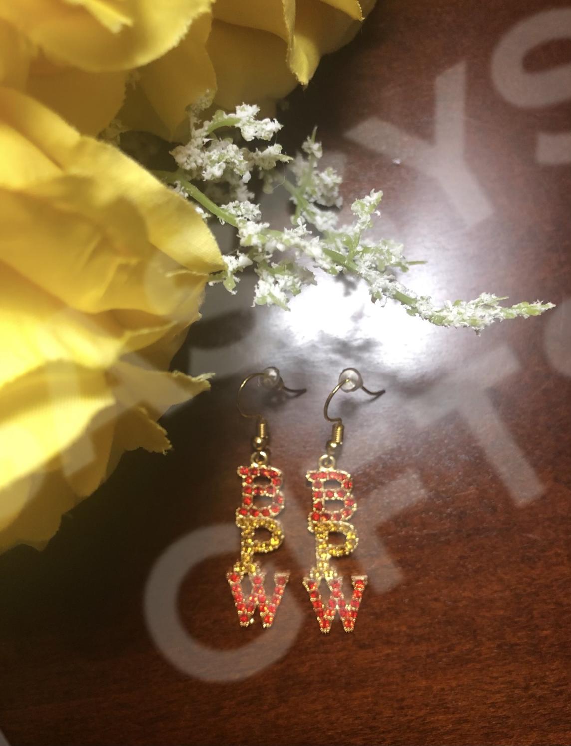 BPW Rhinestone Earrings - SALE