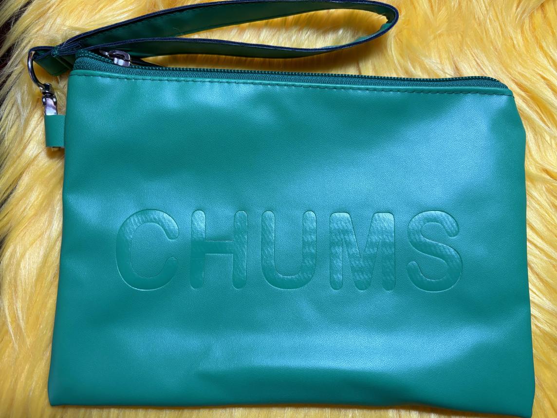 CHUMS Faux Leather Clutch
