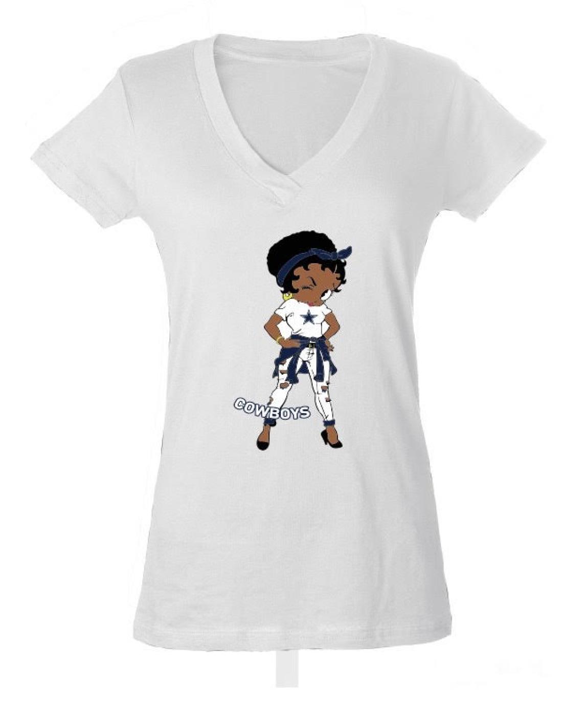 Cowboys Betty Boop Tee 