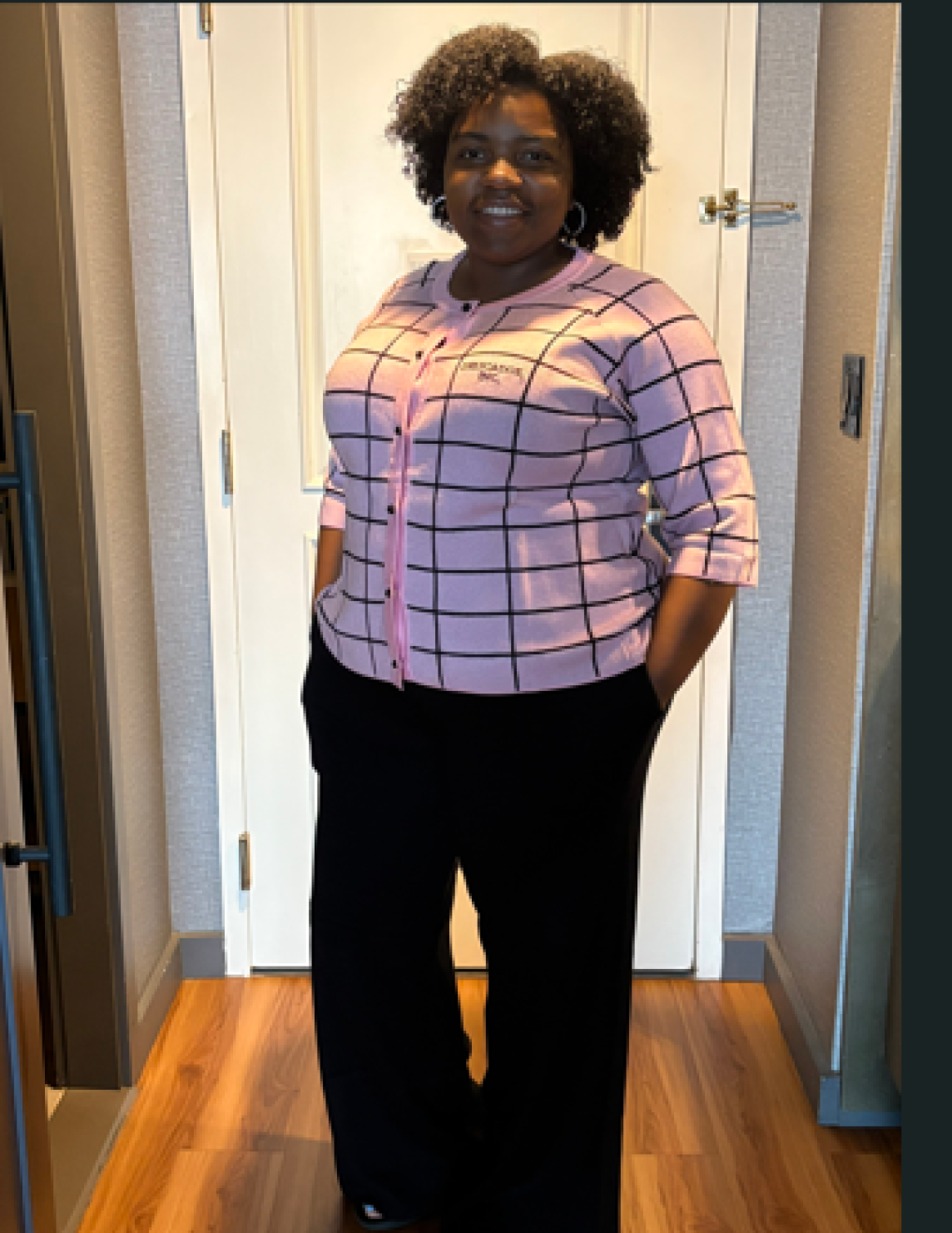 Delicados Cashmere Style Pants Set 