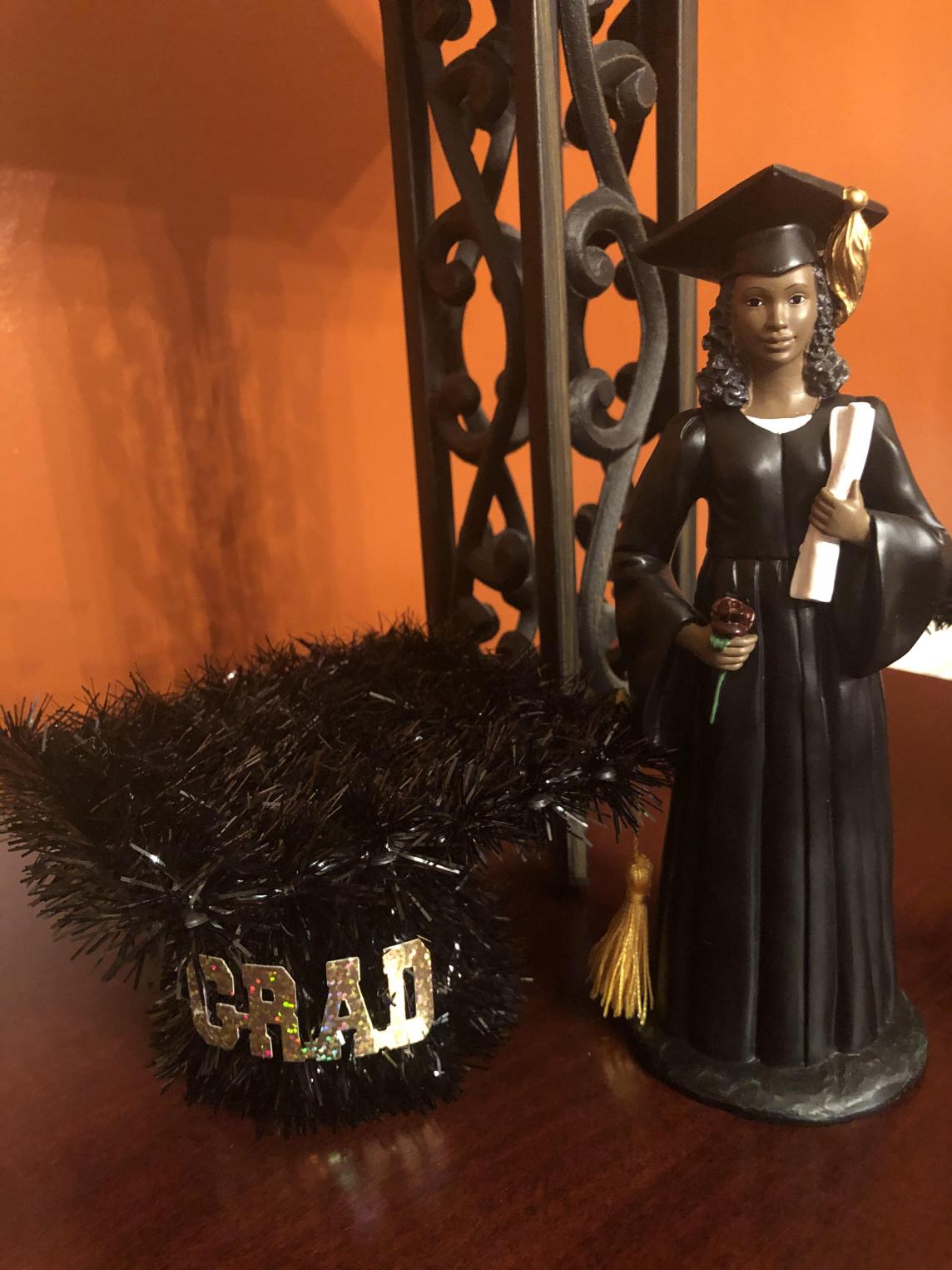 Female Graduate Figurine