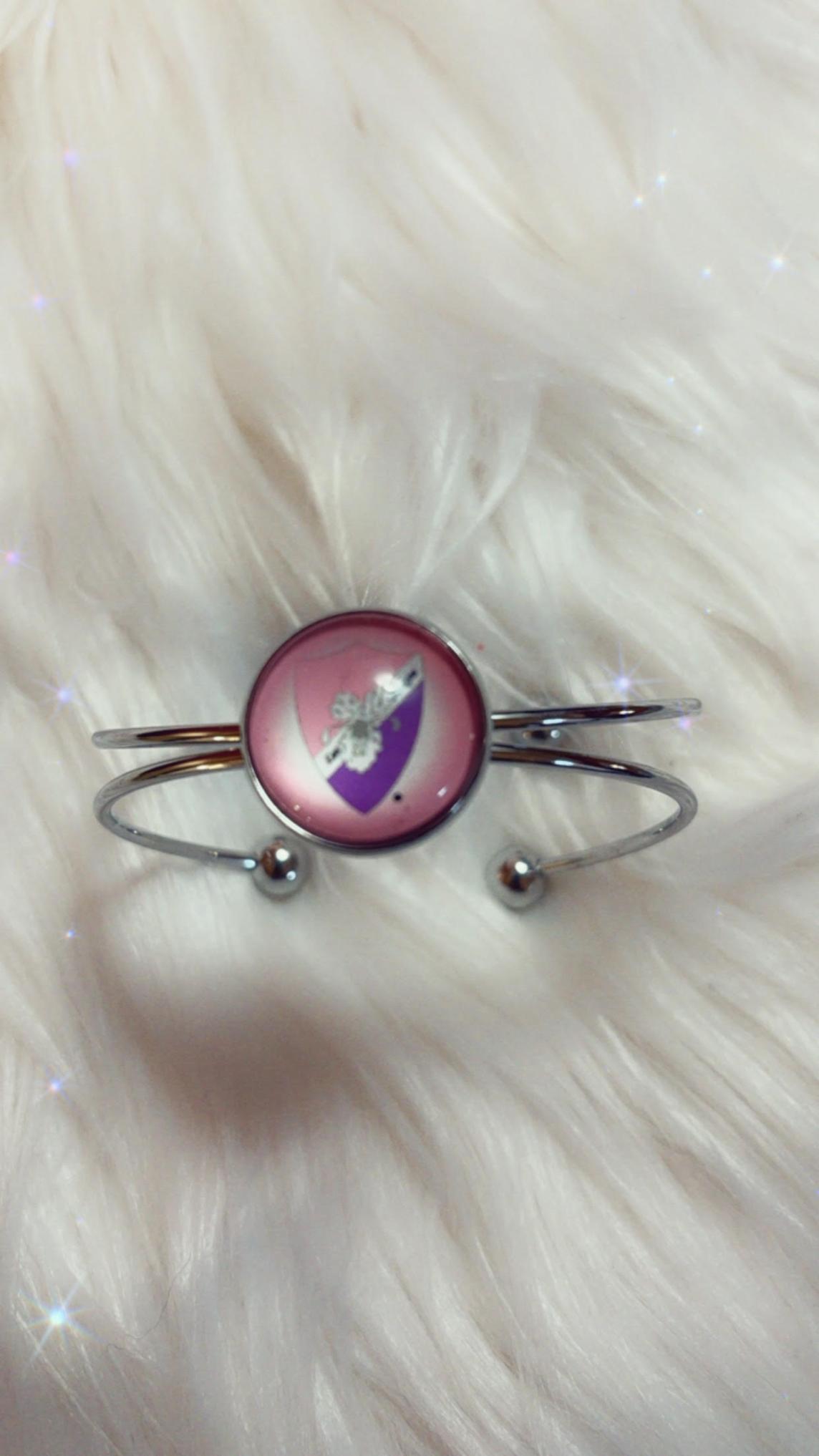 Las Amigas Shield Cuff Bracelet