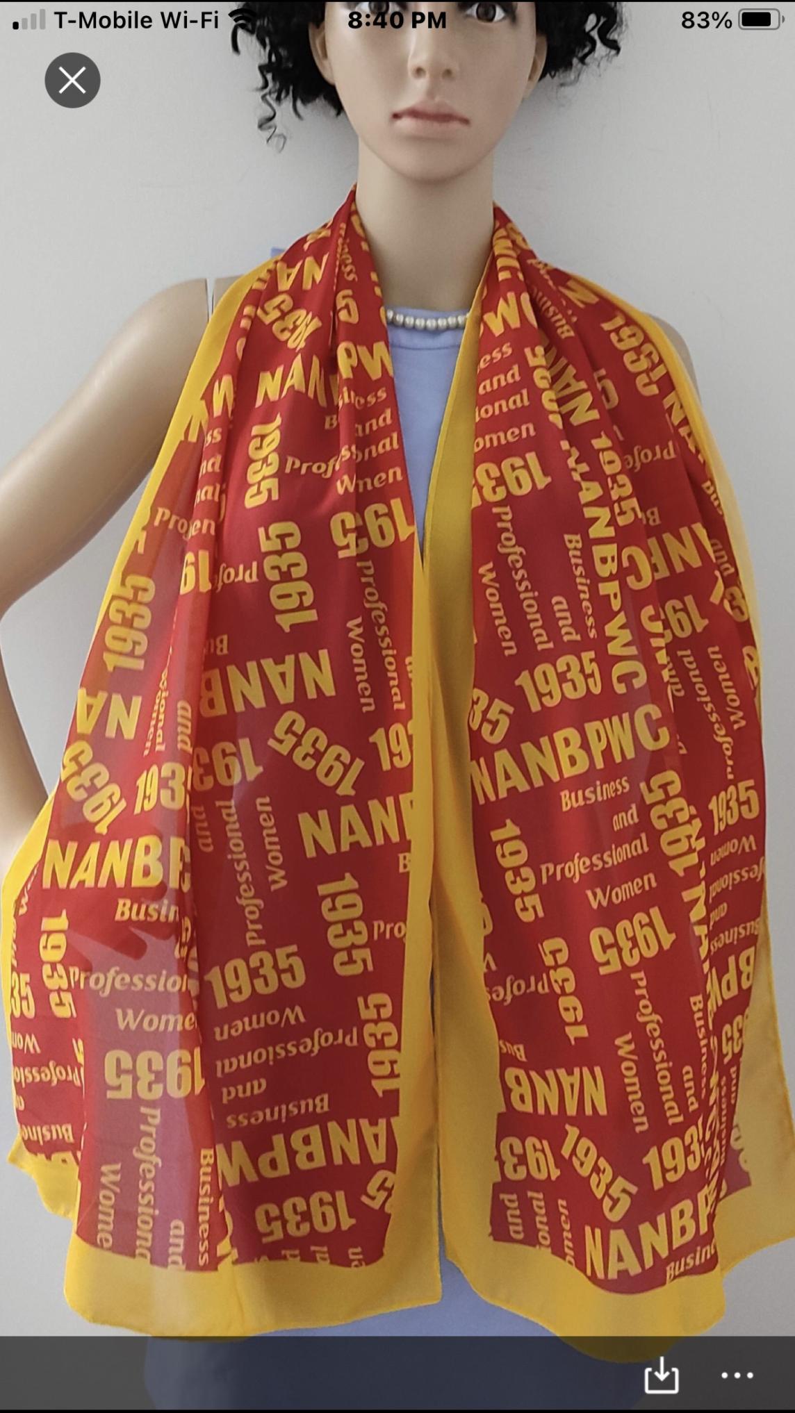 NANBPWC Oblong Scarf - SALE