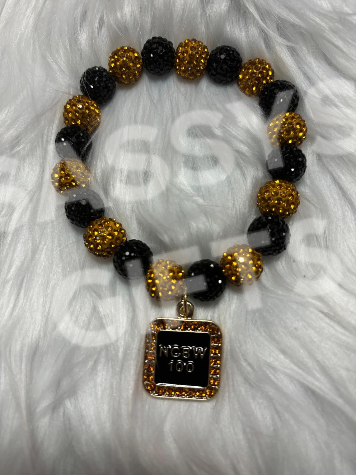 NCBW100 Pave Bracelet with Charm