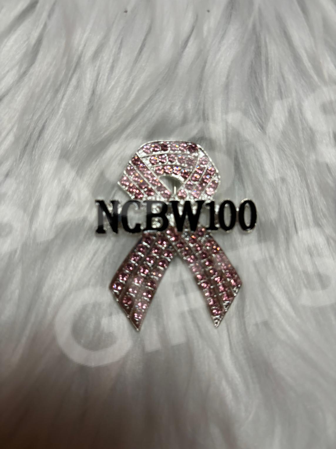 NCBW100 Pink Ribbon Pin