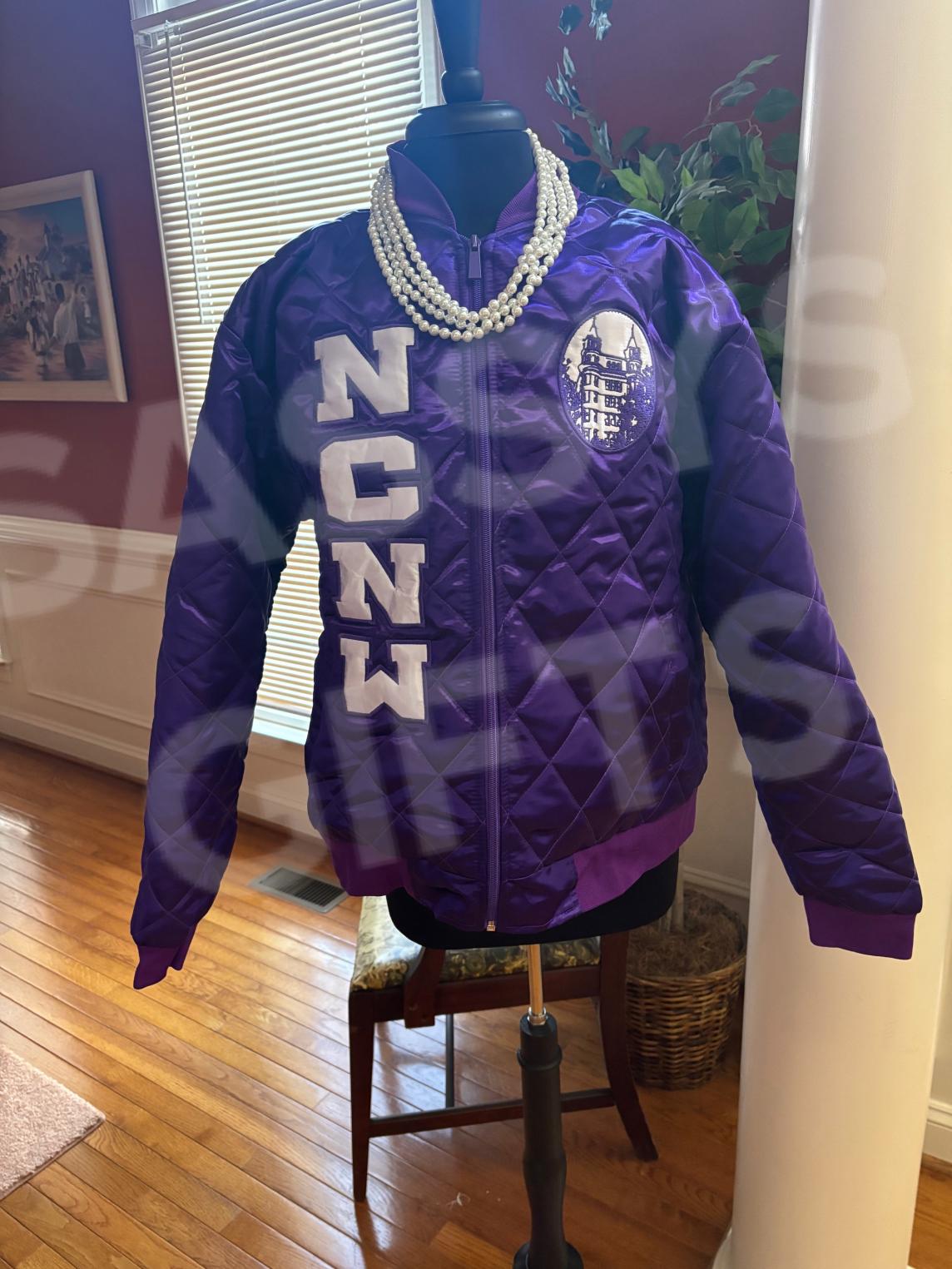 NCNW Satin Bomber Jacket - NEW!!! 