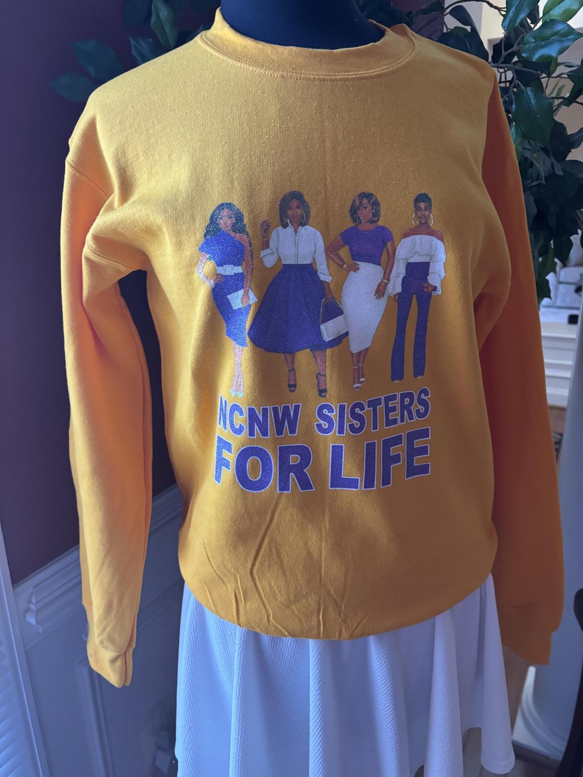 NCNW Sisters for Life Sweatshirt - Unisex Size 