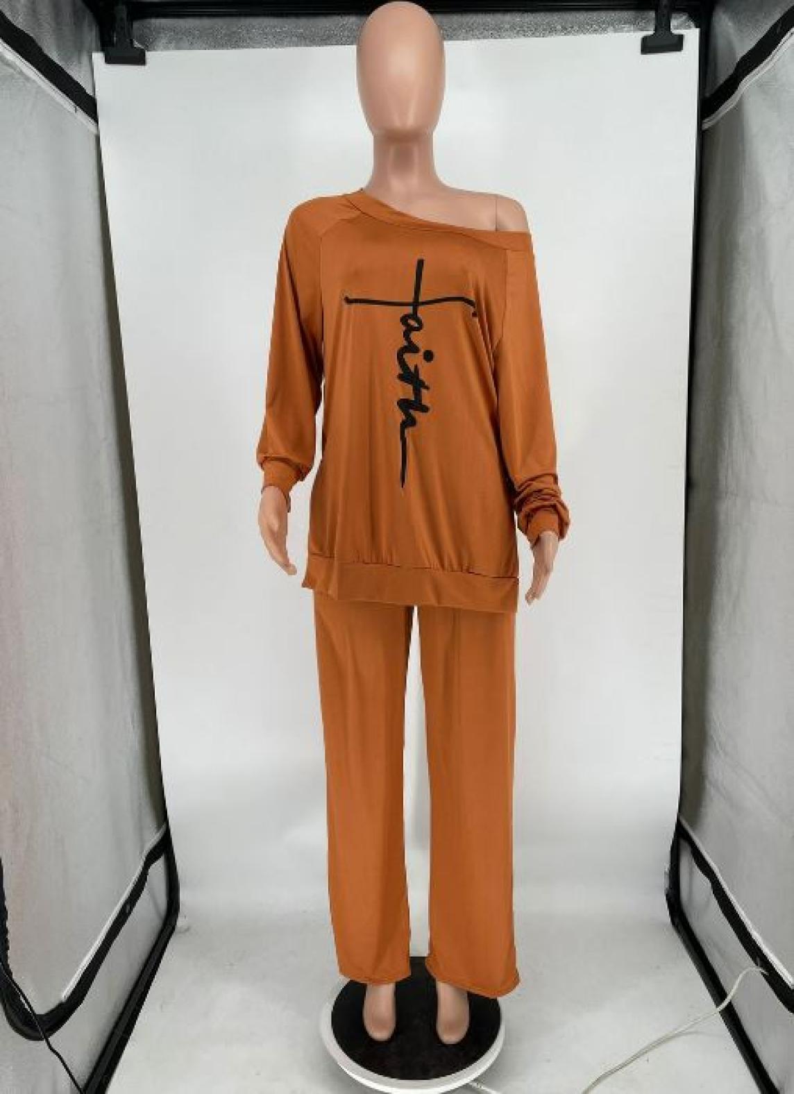 Rust FAITH Pantsuit 
