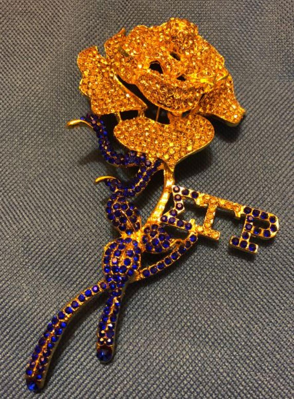 SGRho Custom Rose Pin