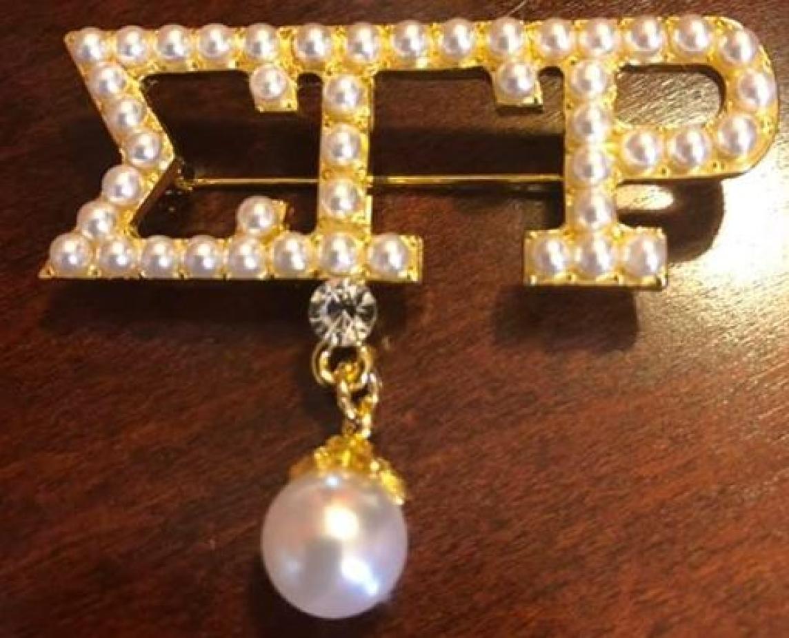 SGRho Pearl Drop Pin