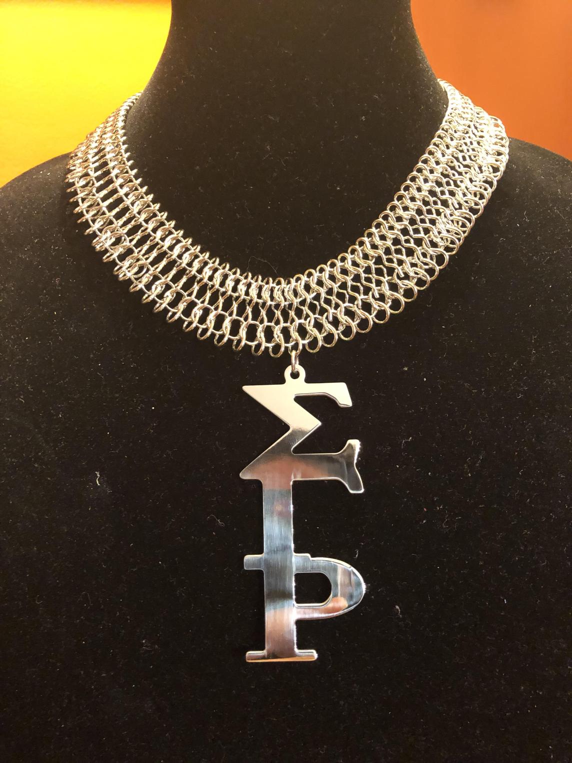 SGRho Stainless Steel Choker Necklace