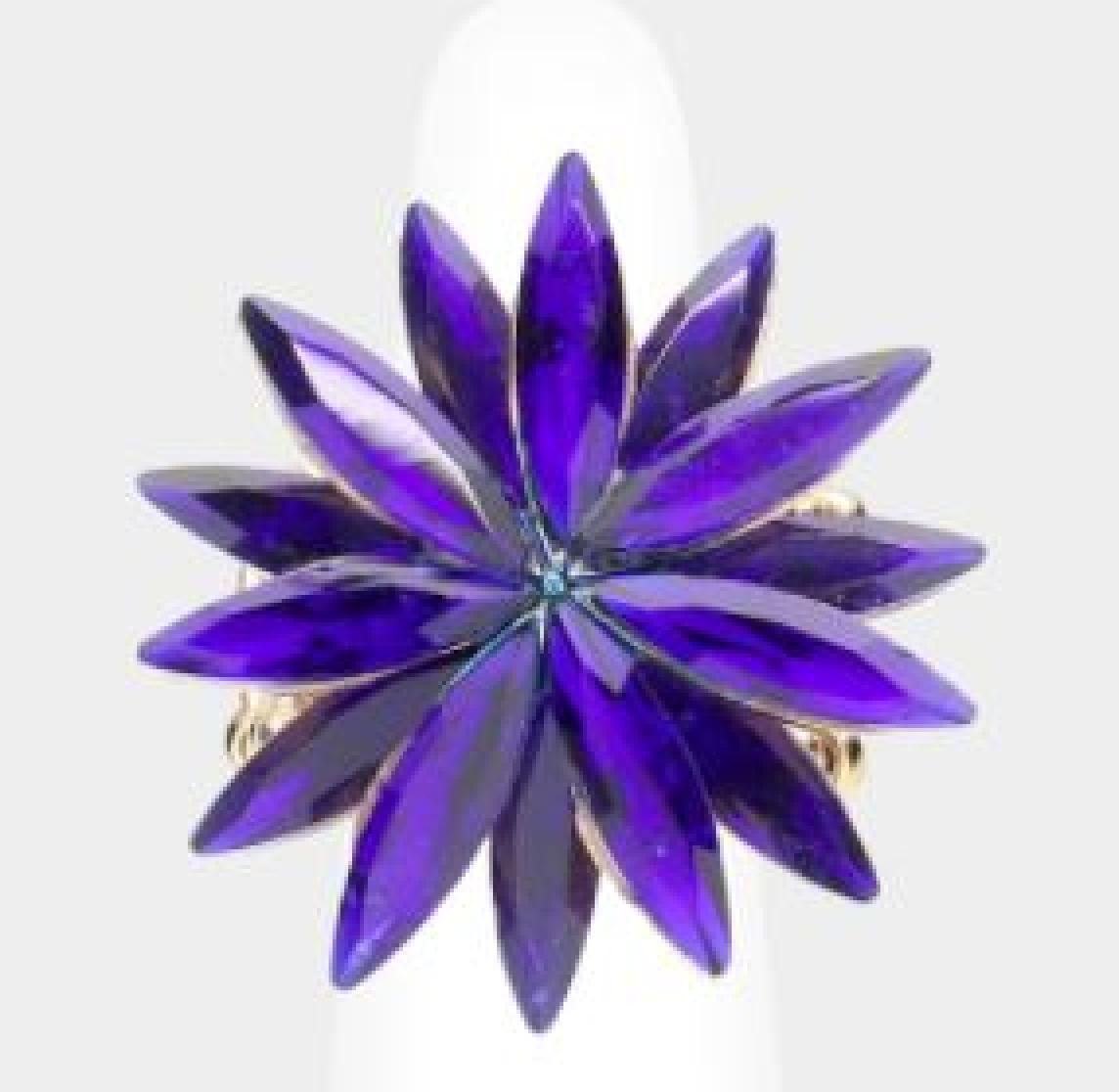 Sapphire Star Cocktail Ring