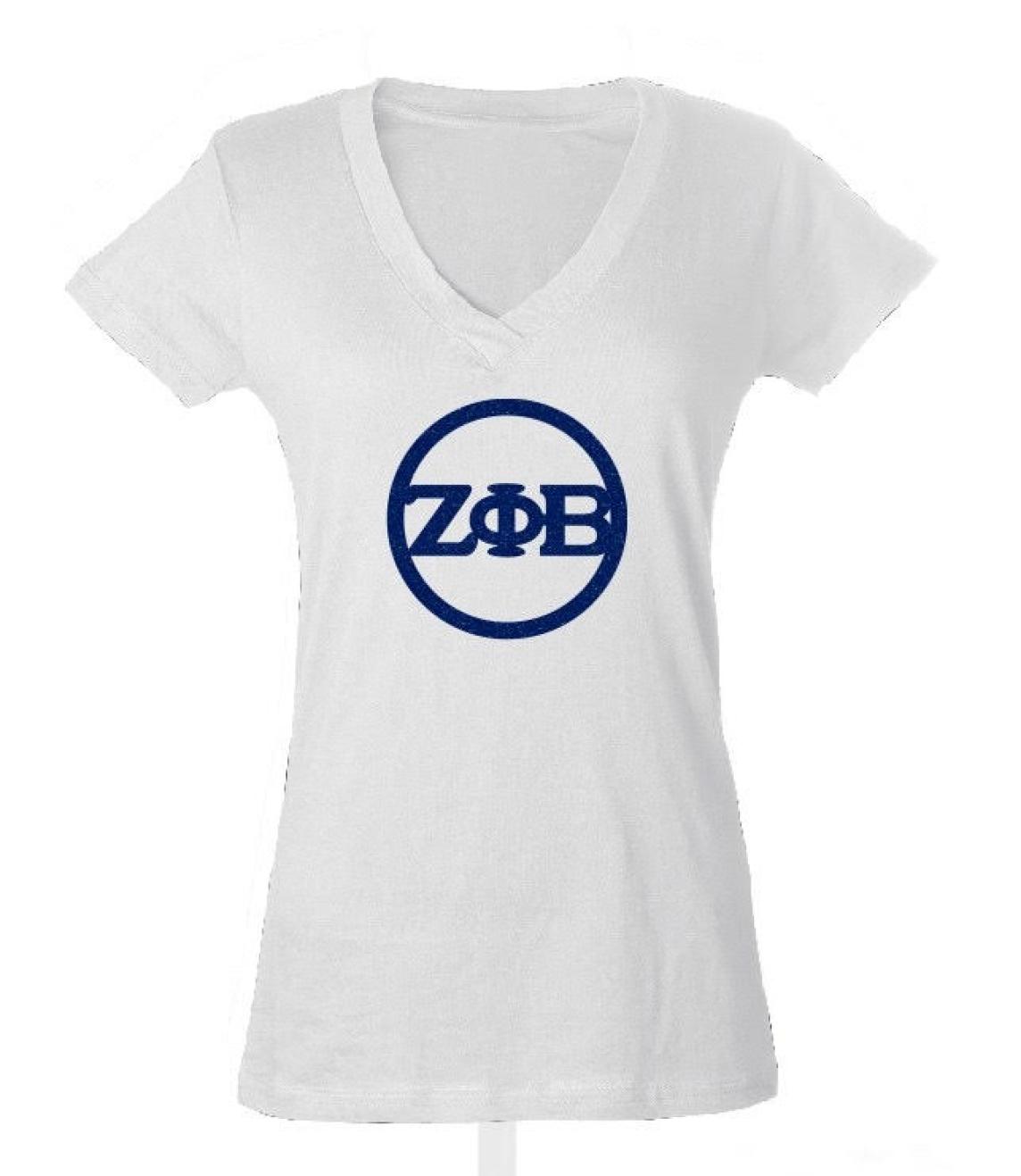 Zeta Glitter Circle Tee