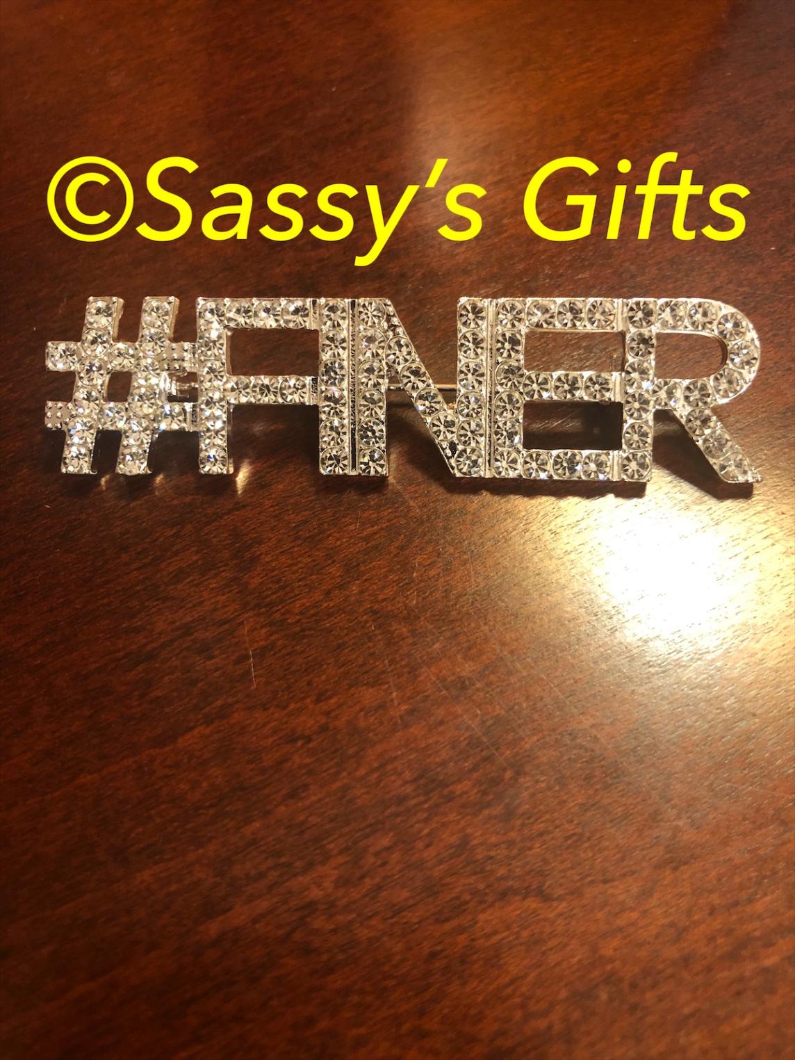 #FINER in Rhinestones 