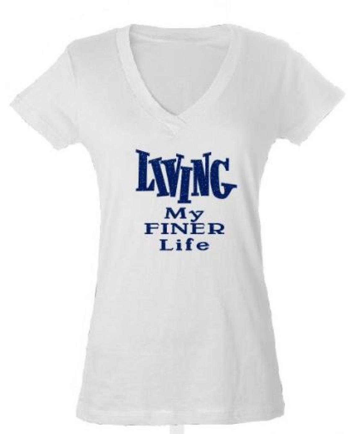 Zeta Living My Finer Life Tee