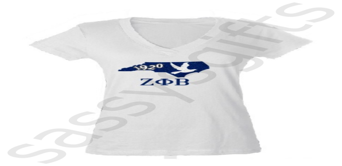 Zeta Phi Beta State Sorority Tees