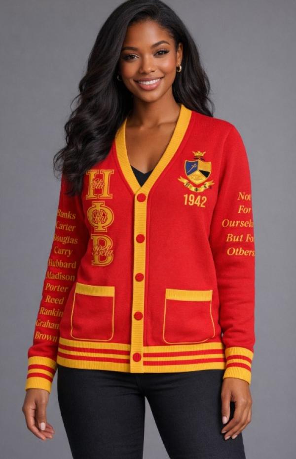 Eta Phi Beta Cardigan