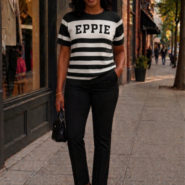 EPPIE Striped Sweater