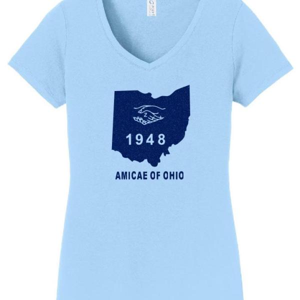 AMICAE State of OHIO Glitter Tee 