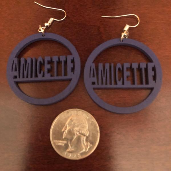 AMICETTE Wooden Earrings