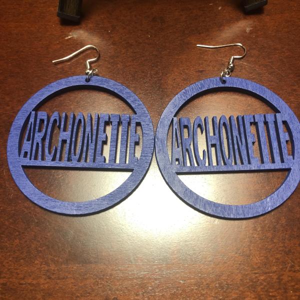 Archonettes Wooden Earrings