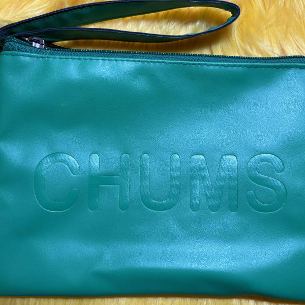 CHUMS Faux Leather Clutch