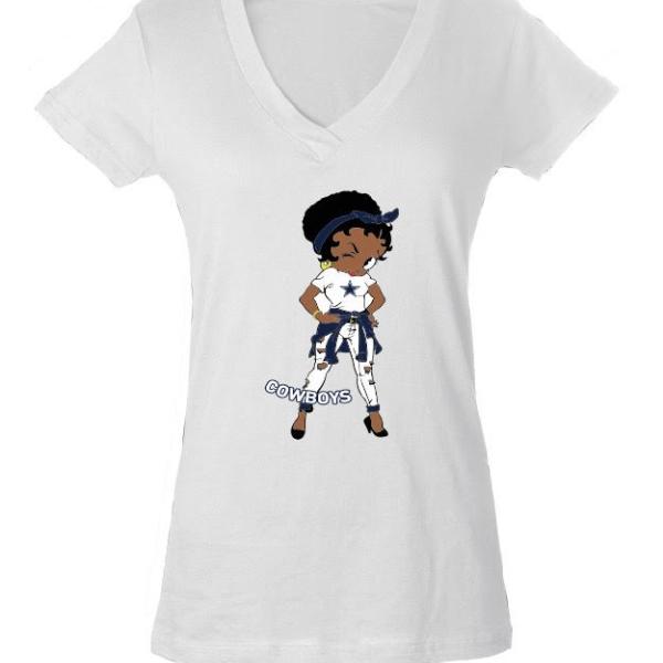 Cowboys Betty Boop Tee 