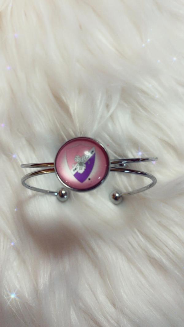 Las Amigas Shield Cuff Bracelet