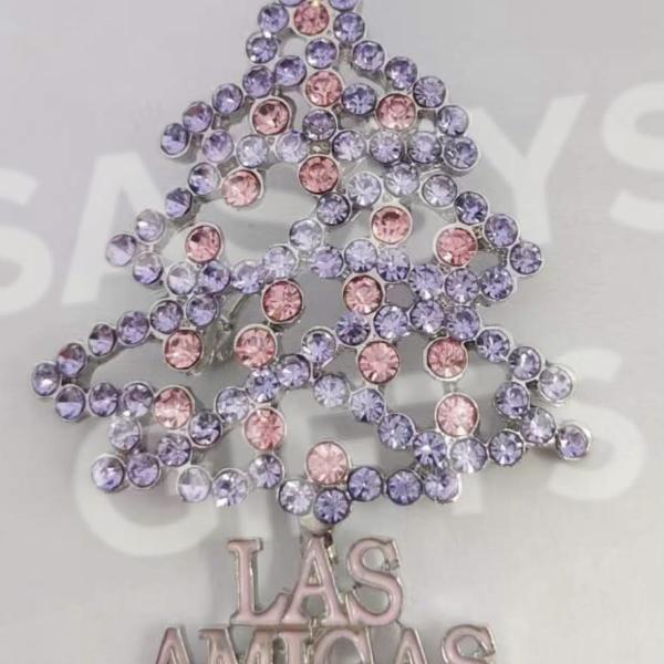 Las Amigas Christmas Tree Pin