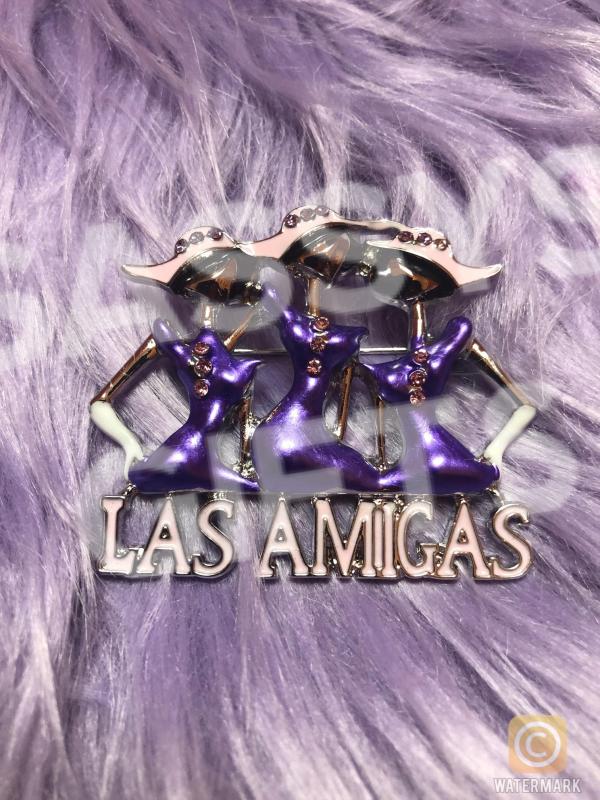 Las Amigas Sisters Pin