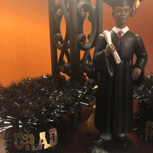 Male Graduate Figurine