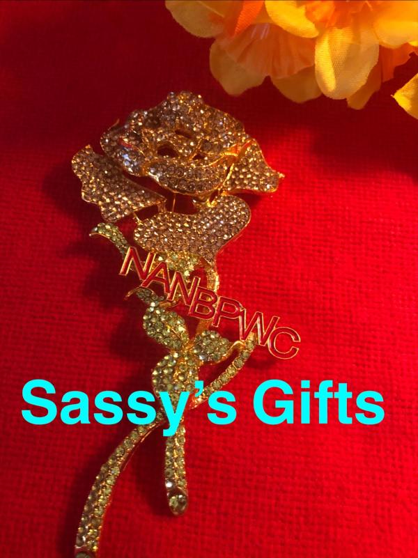 NANBPWC Rose Pin - SALE