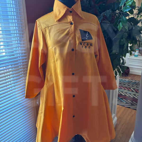 NCBW100 Gold Hi Low Dress