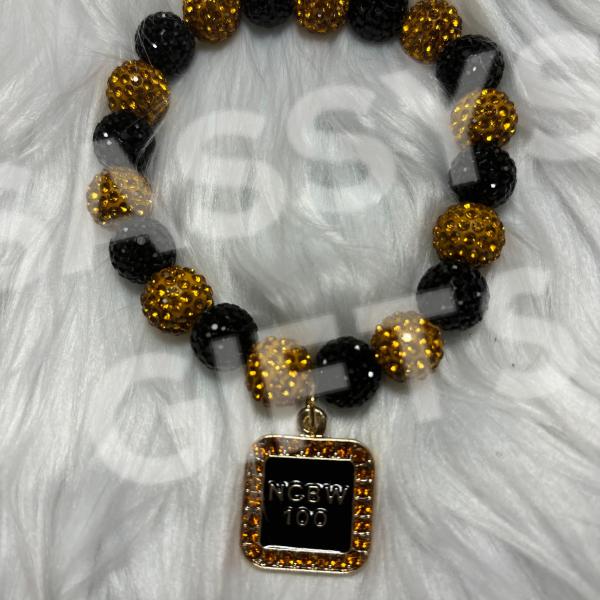 NCBW100 Pave Bracelet with Charm