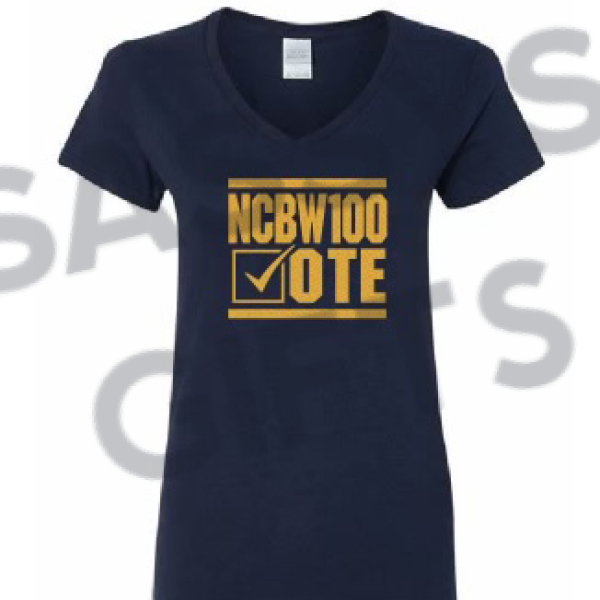 NCBW100 VOTE Glitter Tee 