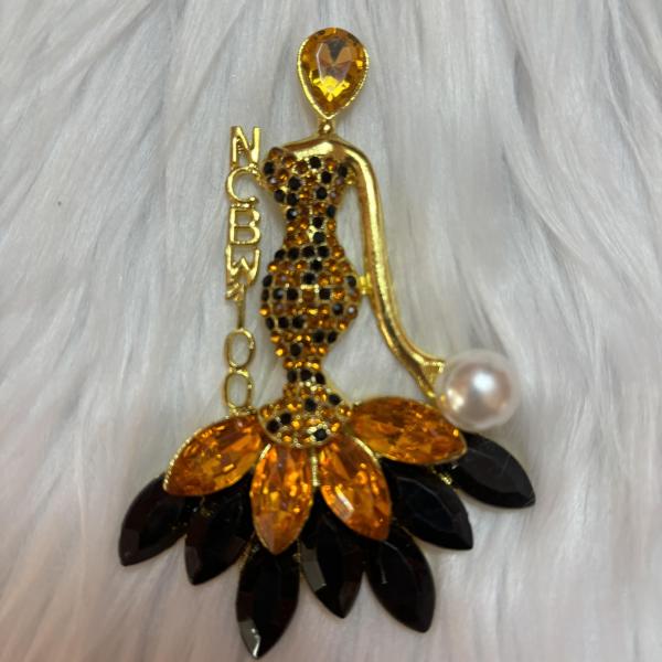 NCBW100 Diva Brooch