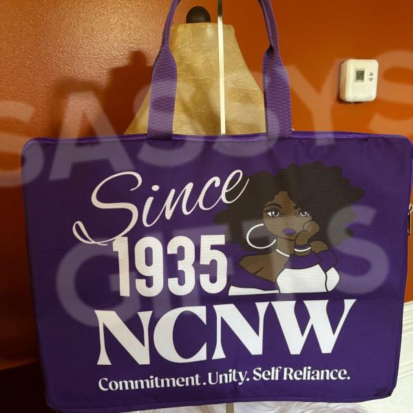 NCNW Canvas Padded Diva Laptop Bag