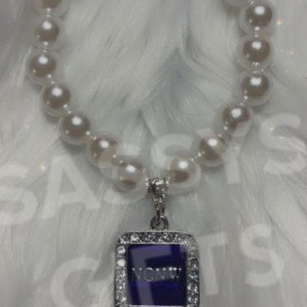 NCNW Rhinestones Pearls Bracelet
