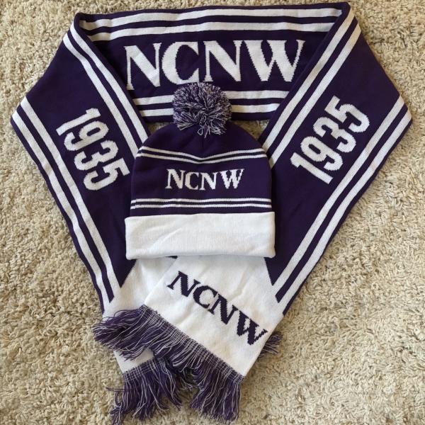 NCNW Knitted Scarf and Hat Set - SALE!!!