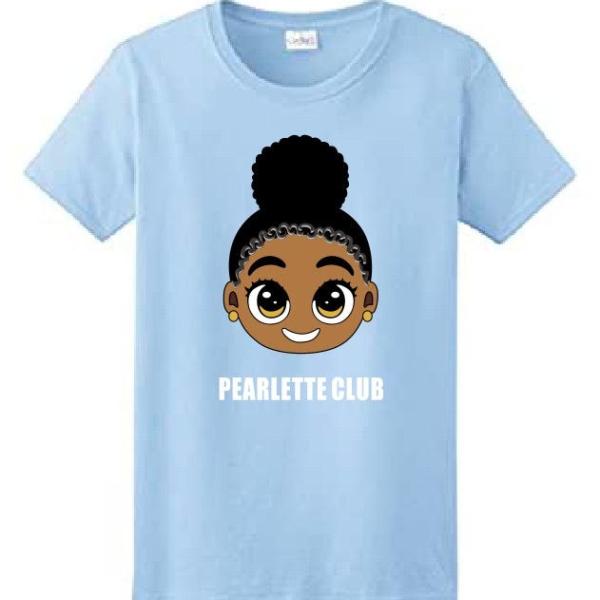 Pearlette Club Tee.  Youth Sizes Only 