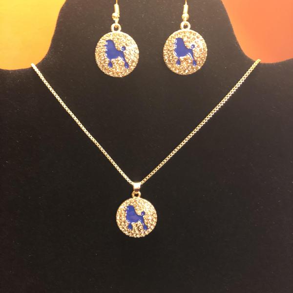 SGRho Pave Poodle Set