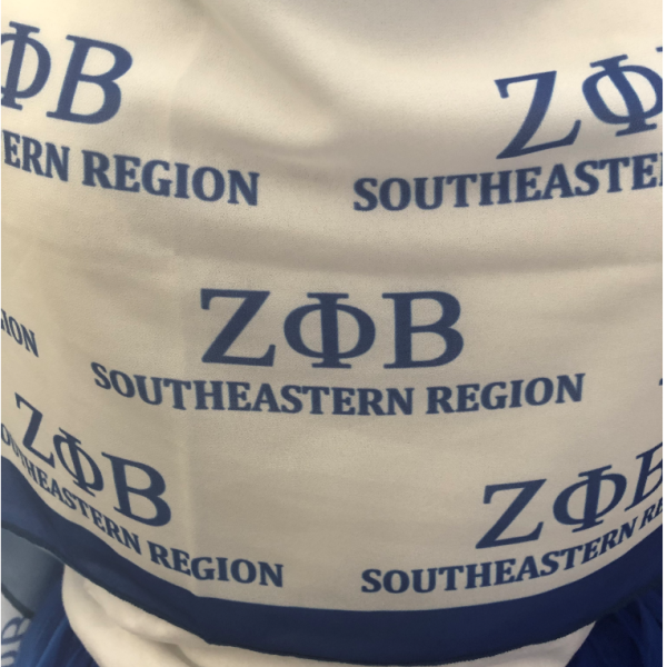 Zeta Phi Beta Southeastern Region Oblong Scarf